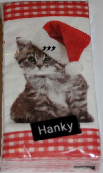 Taschentücher Santa Kitty